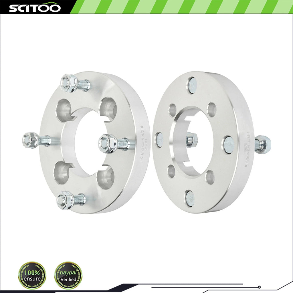 2X Wheel Spacers Adapters 4x110 to 4x137 1" 12x1.5 for Mazda RX-7 (1979–1985)