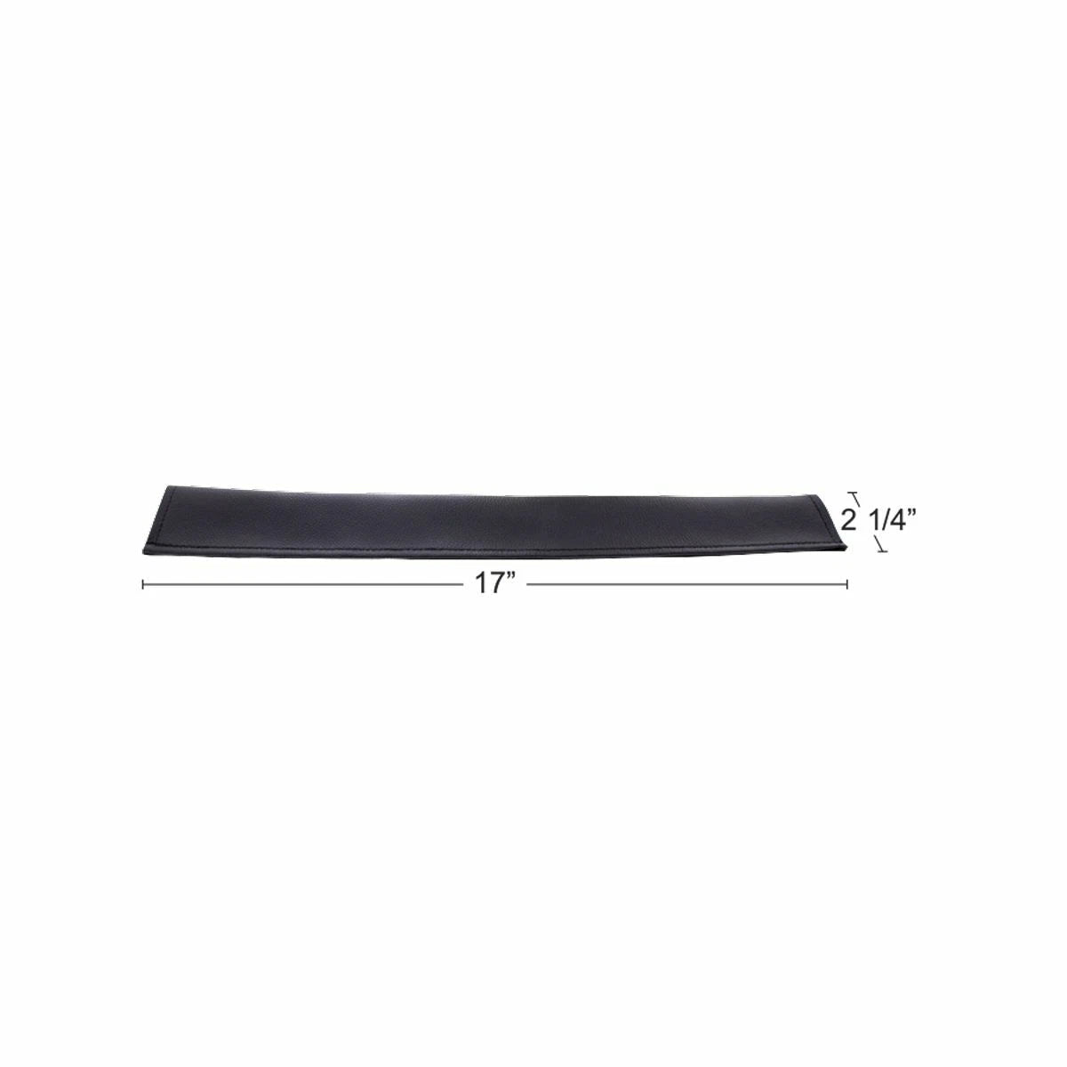 Tailgate Chain Cover Synthetic Leather for Pickup Trucks (17 inch)