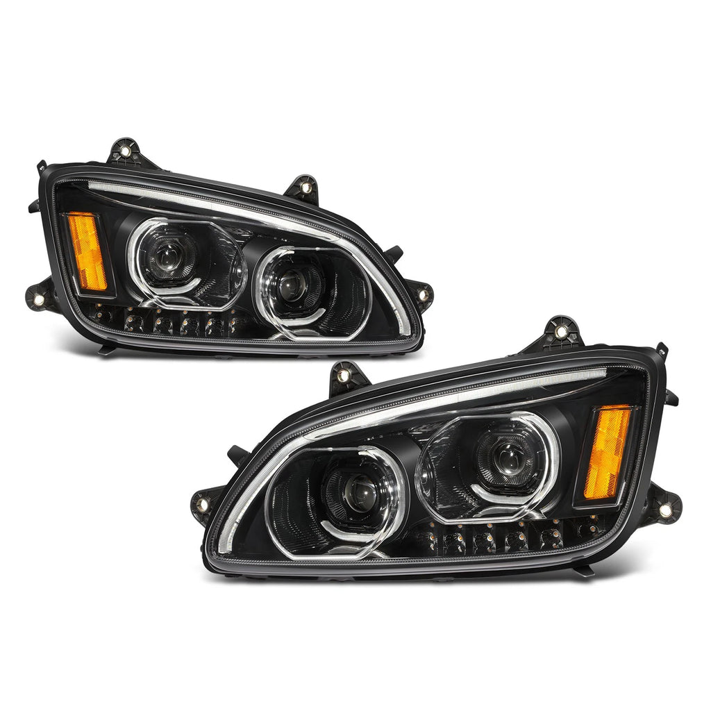 LED Dual Projector Headlight for Kenworth T170 T370 T660 (2008–2019)