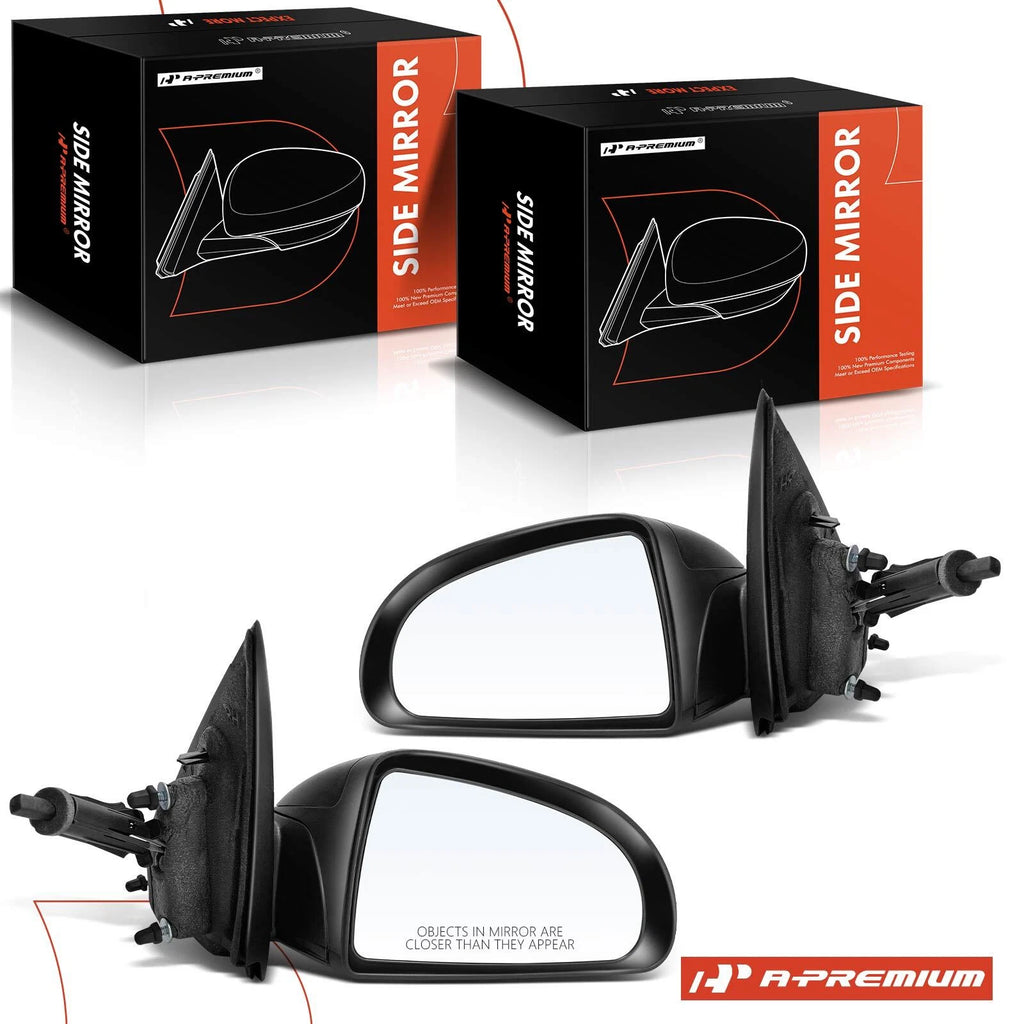 Pair Manual Mirrors for Chevy Cobalt (2005–2010) Sedan