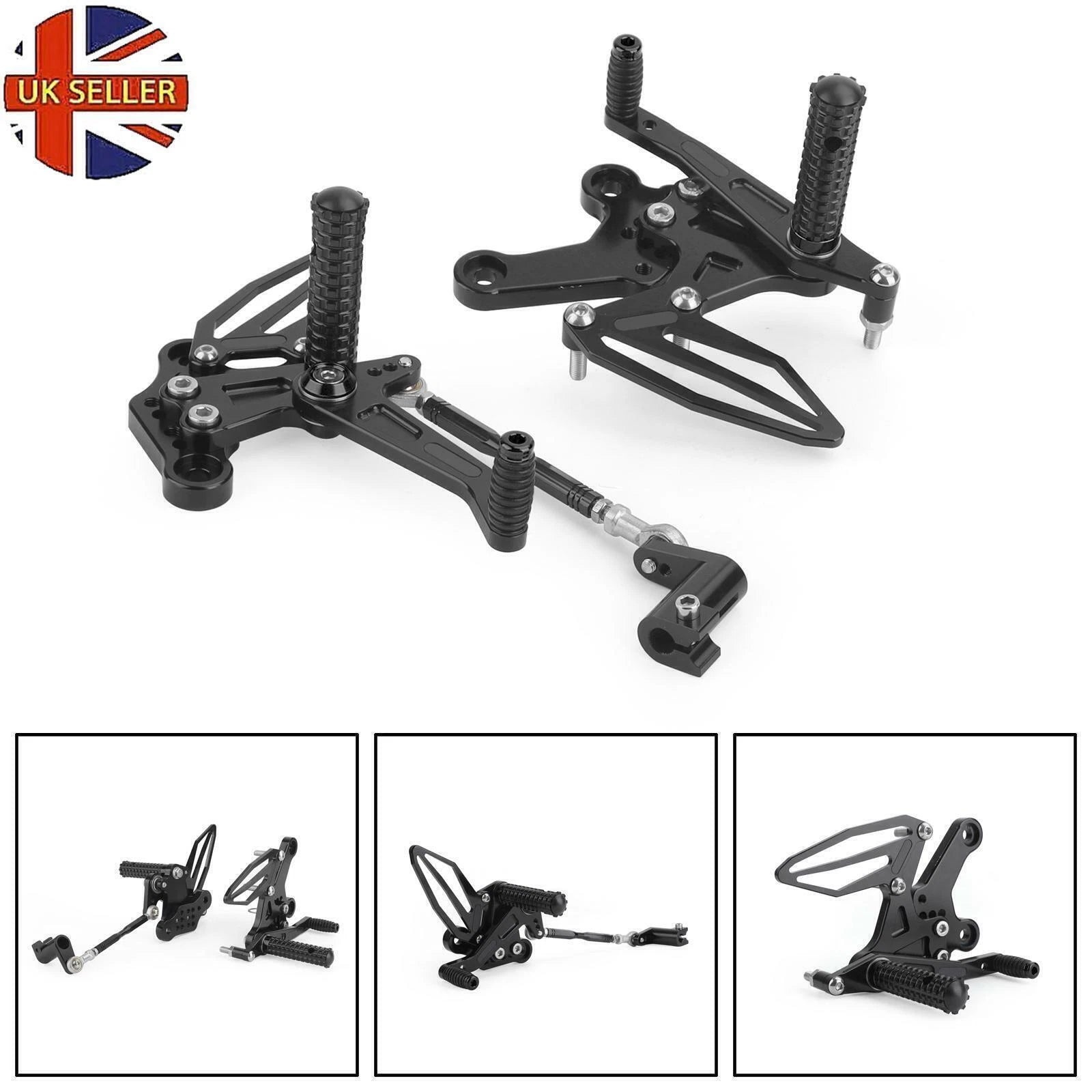 Adjustable Rearsets Footrest for Kawasaki Ninja 250 400 Z400 (2018–2022)