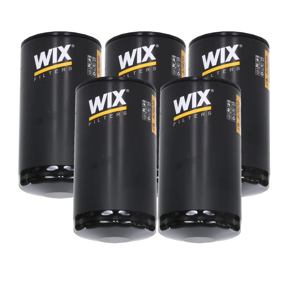 Set of 5 Engine Oil Filters for Dodge Ram Sterling Truck (L6 TDI)