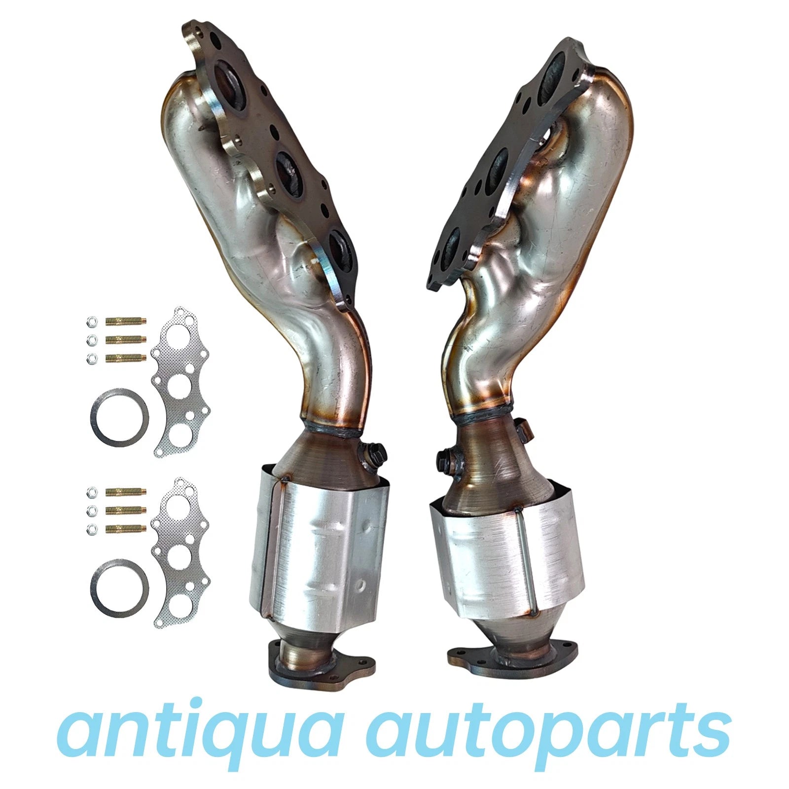 Set of 2 Catalytic Converters for Toyota FJ Cruiser (2013–2014)