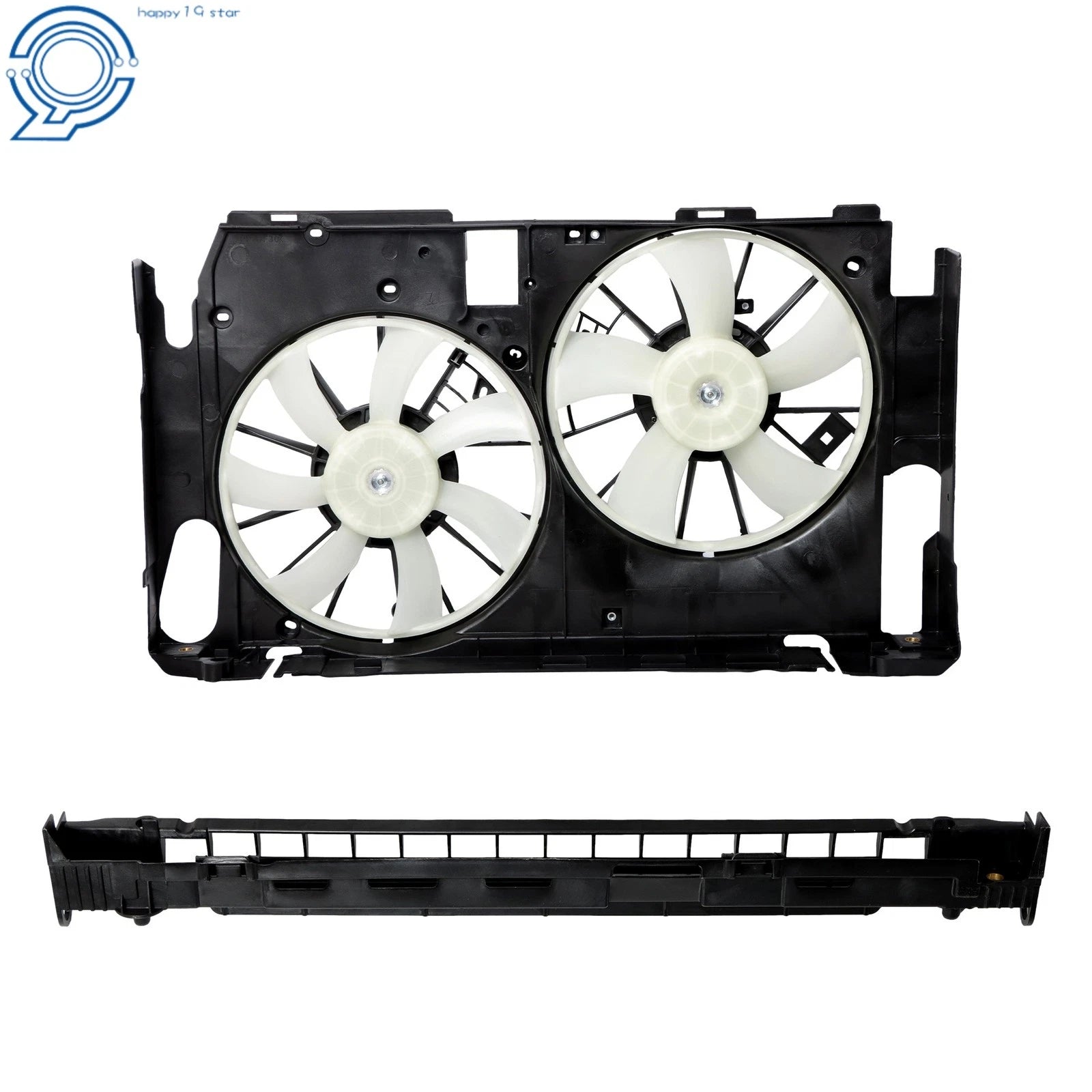 Radiator Condenser Cooling Fan Assembly for Toyota RAV4 (2006–2012)