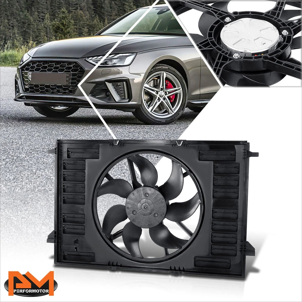 Electric Radiator Fan Assembly for Audi A4/A6 Quattro 2017–2021