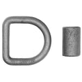 Weld-On D-Ring 5/8" Forged with Mounting Bracket for Universal