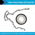 Rear Main Plate Oil Seal Kit for Holden Commodore VE VF HSV LS1 LS2 LS3 (2006–2017)