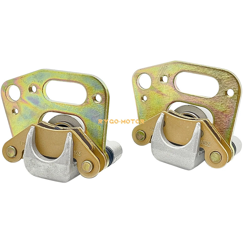 Front & Rear Brake Calipers W/Pads for Polaris Worker 500 Sportsman 500 (1999)