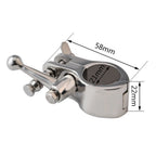 Marine Hinge Clamps for Awning Rail 22MM 25MM (Stainless Steel)
