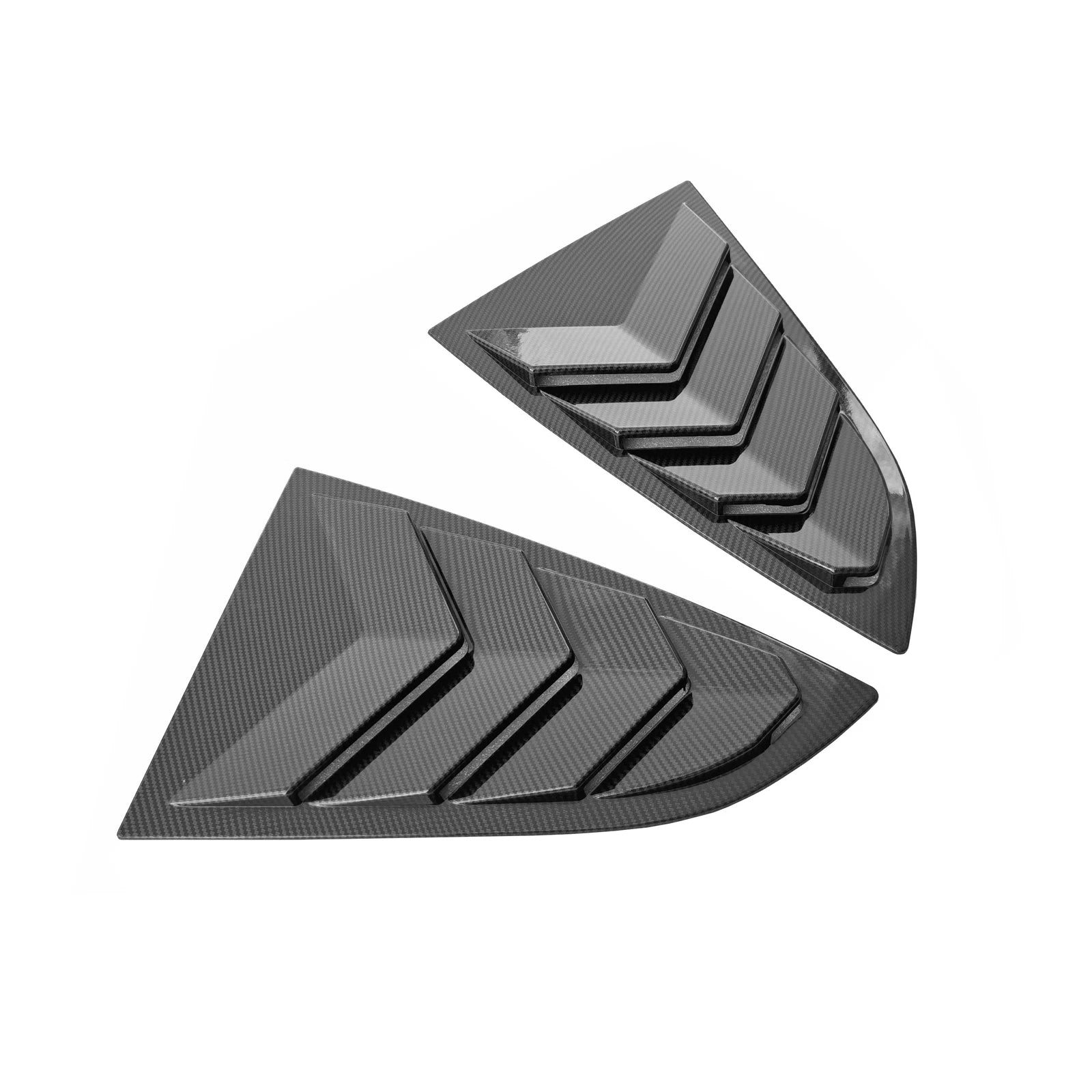 Carbon Look Side Window Louver Shutter Cover for Toyota GR86 Subaru BRZ (2022–2023)