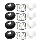 Set of 4 Carburetor Repair Kits for Kawasaki ZX1100 GPZ1100 (1995–1997)