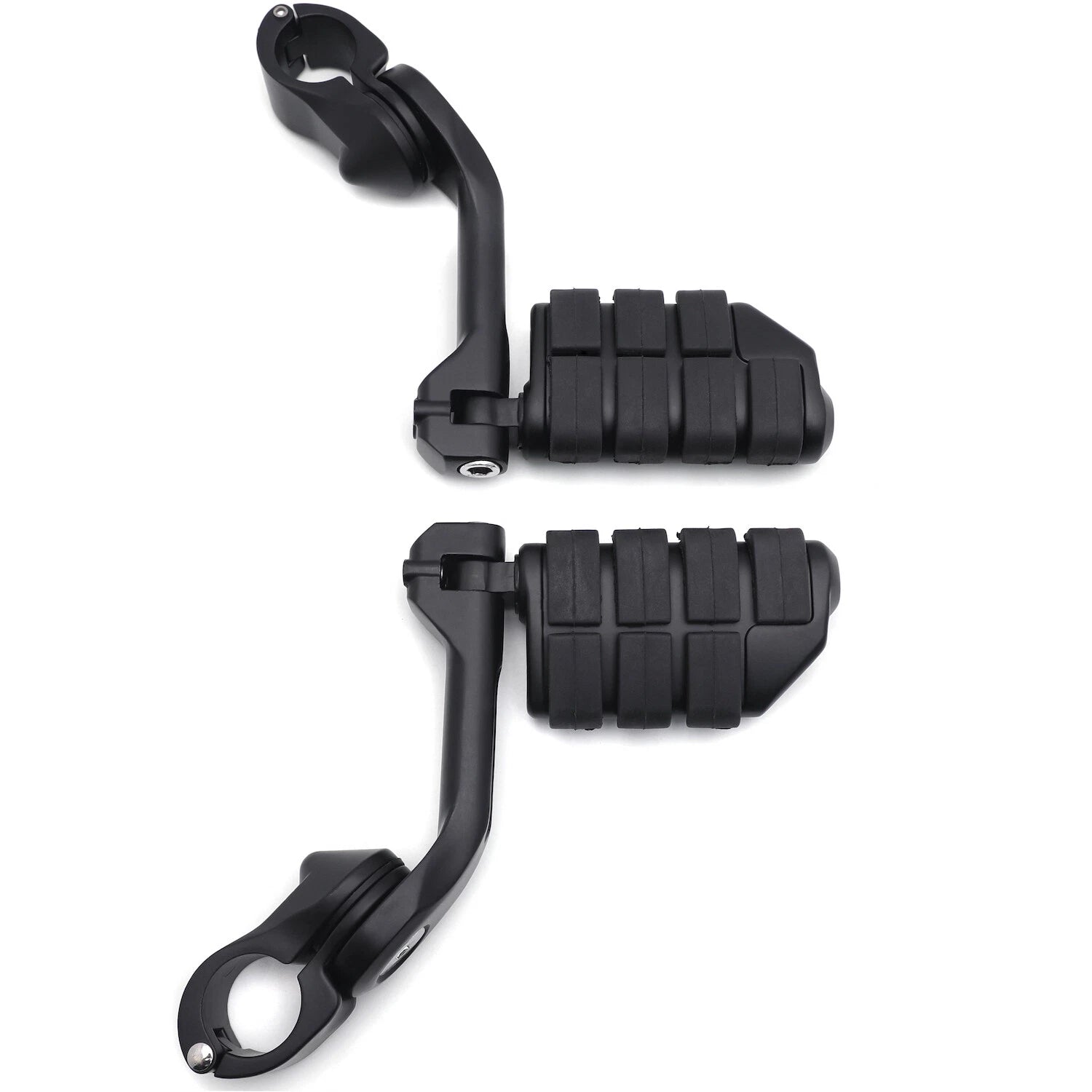 5" Foot Peg Kit for Honda Valkyrie 1800 (2004) - Black, 1.25" Engine Guard