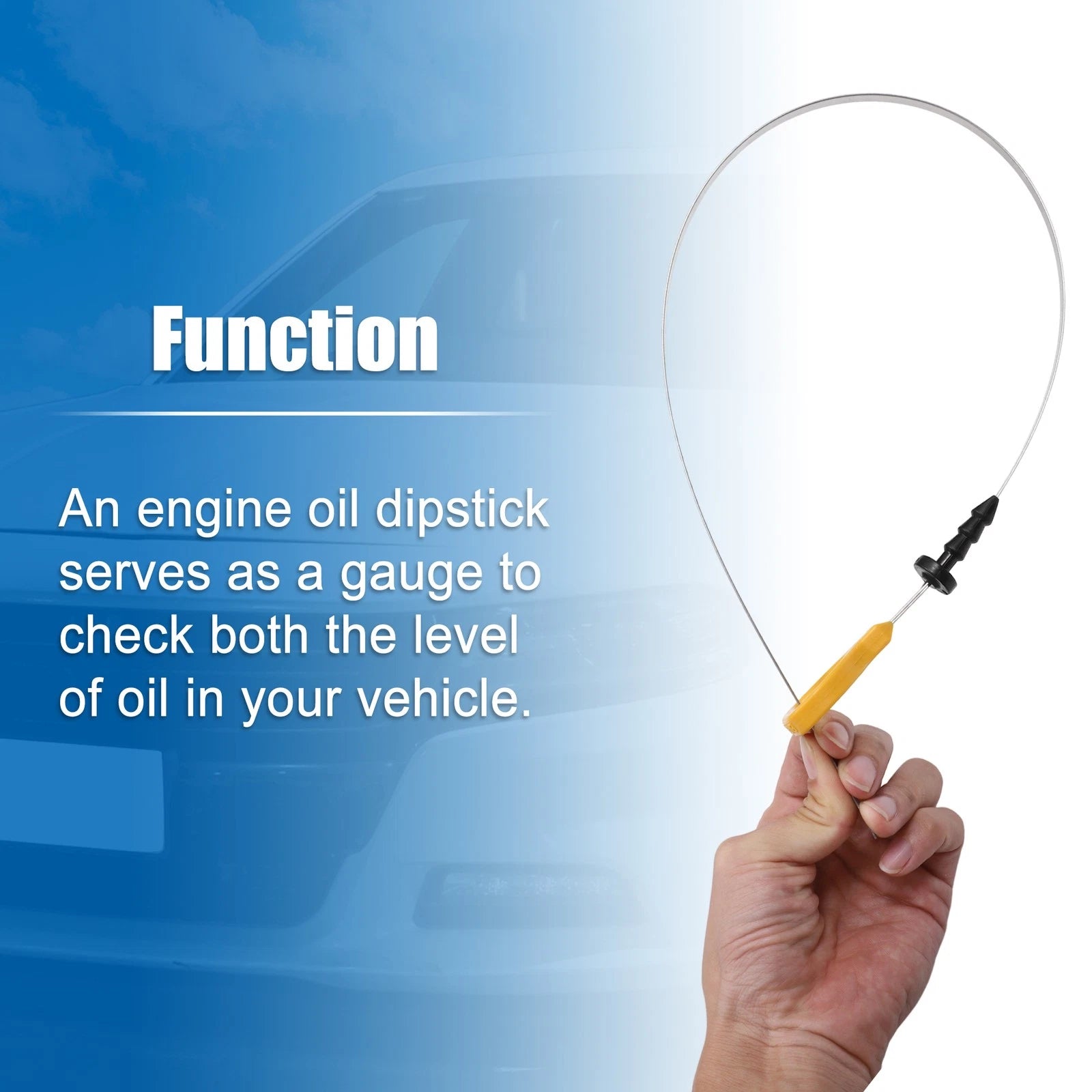 Engine Oil Level Indicator Dipstick for Toyota Land Cruiser (No. 15301-17010)