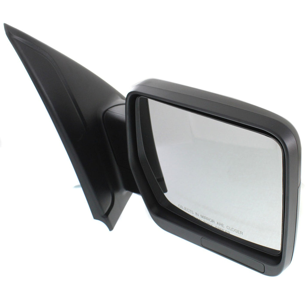 Manual Mirror for Ford F-150 Right Side (2011–2014) Textured Black