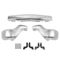 Chrome Front Bumper Face Bar for Silverado 1500 (2022–2024) w/ Sensor & Fog Light Holes