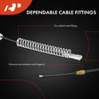 Rear Left Parking Brake Cable for Chevrolet Silverado 1500 GMC Sierra (2007–2013)