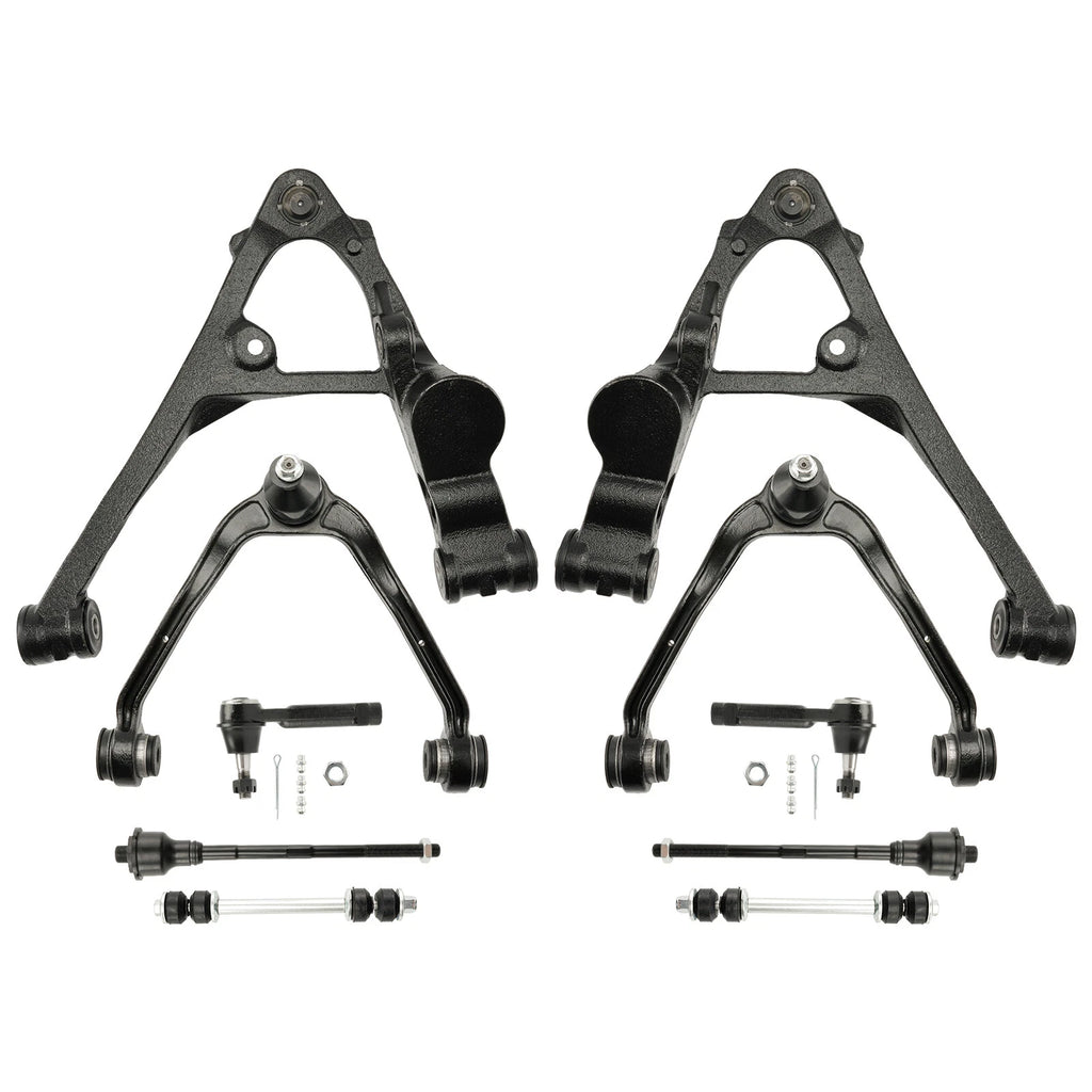 Front Upper Lower Control Arms Kit for Chevrolet Silverado 1500 (1999–2006)