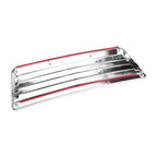 Universal Silver Air Flow Intake Scoop for Car Hood Trim