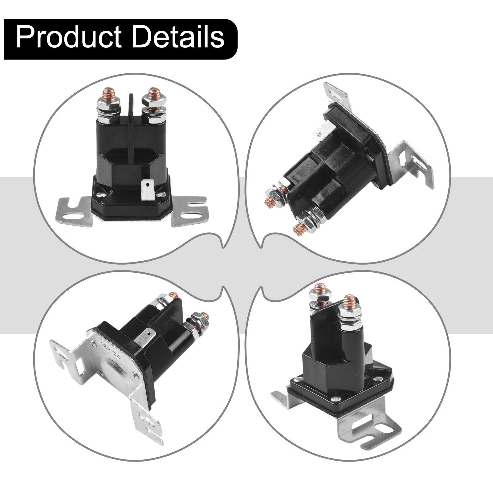 Starter Solenoid for 812-1201-211-05, M008561-000 (Compatible Models)