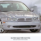 Stainless Chrome Mesh Grille Insert for Jaguar X-Type (2002-2006)