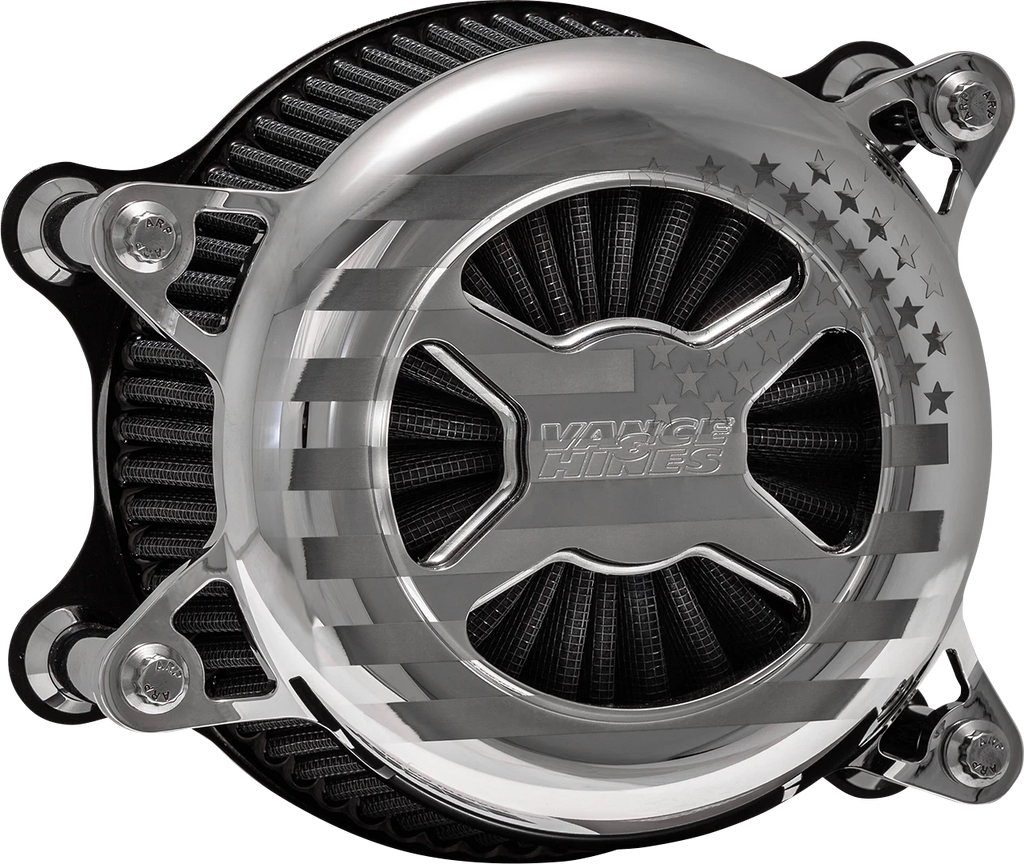 Vance & Hines VO2 America Air Intake Chrome for Harley Touring (2017–2025)