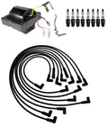 Ignition Wires & Spark Plugs Kit for GMC C1500 C2500 Chevy K30 (V8)