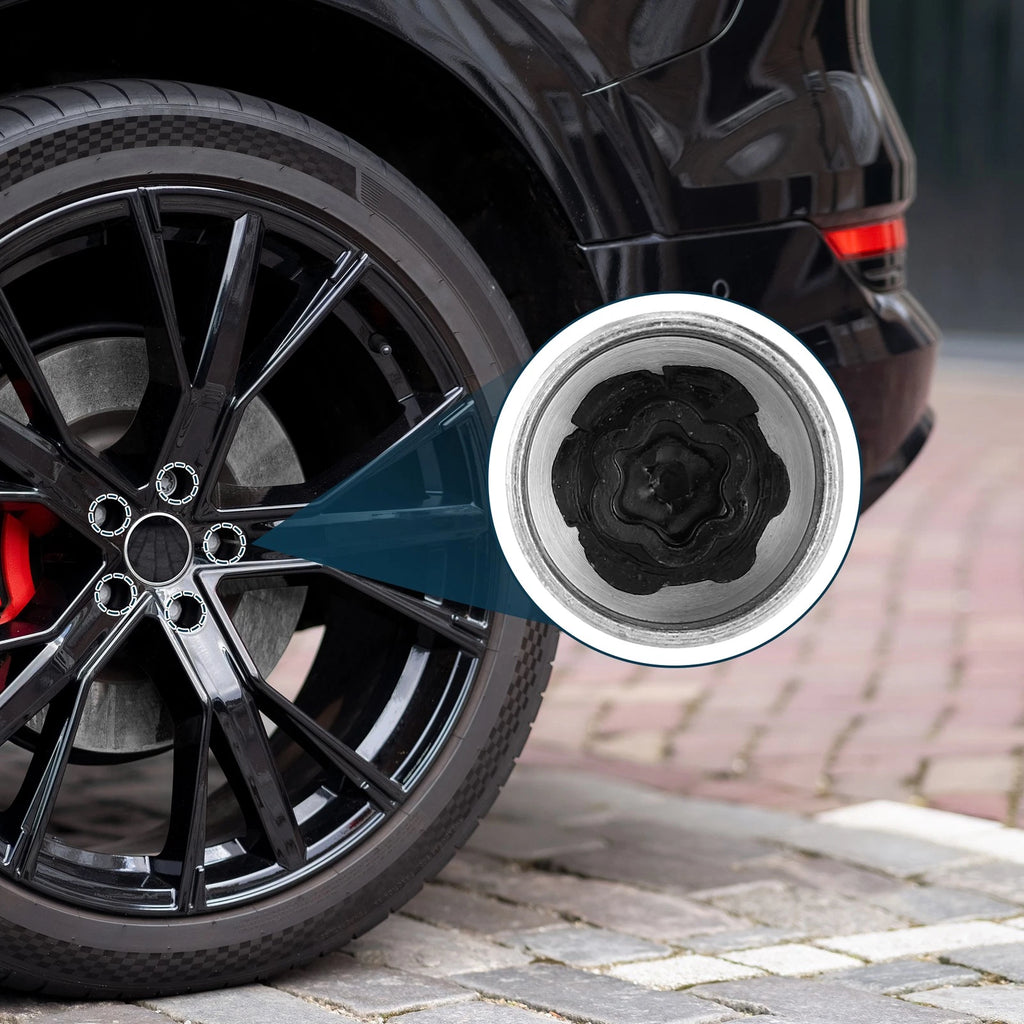 Set of 4 Wheel Lock Lug Nuts for BMW (Type 057)