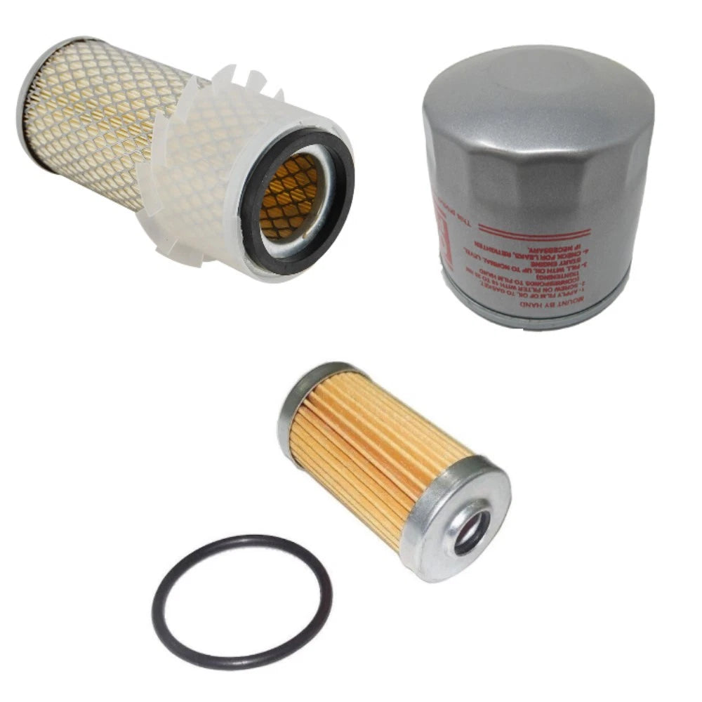 Tractor Filter Kit Air/Fuel/Oil for Yanmar YM1610 YM1610D YM1601 YM1601D