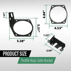 Throttle Body Cable Bracket for LS LS2 LS3 LS6 (1992–2006)