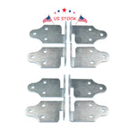 Set of 8 Utility Trailer Wood Sides Latch Rack Corner Brackets for Trailers