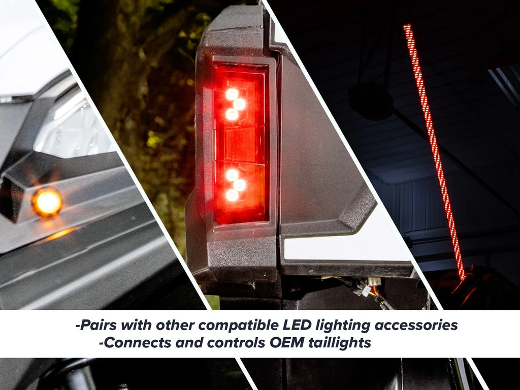 SuperATV Deluxe Self-Canceling Turn Signal Kit for Kawasaki Ridge (Fitment)