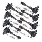 Set of 8 Ignition Coils & Iridium Spark Plugs for Infiniti QX5, Nissan Armada (2004–2015)