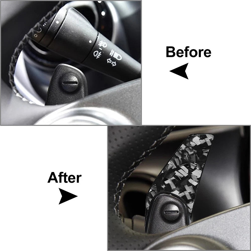 Steering Wheel Shift Paddle Extensions for Mercedes Benz Smart Fortwo (2007–2014)