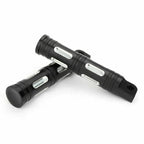 CNC Cut Black Foot Pegs for Chopper Touring Sportster (CN #3)