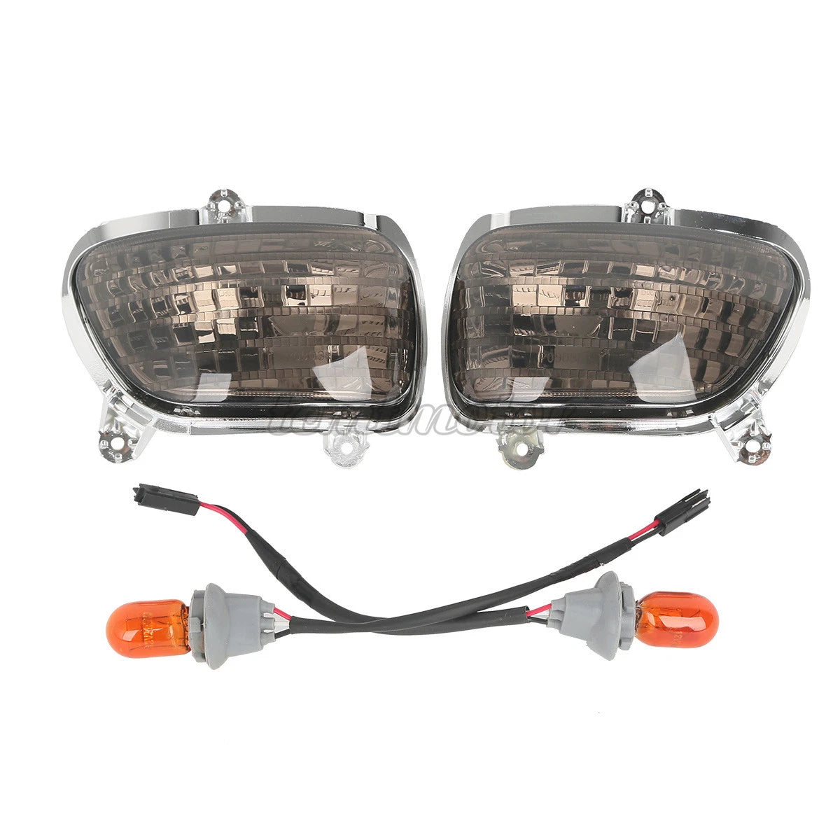 ABS Smoked Front Turn Signal Lights for Honda Goldwing GL 1800 (2001–2017)