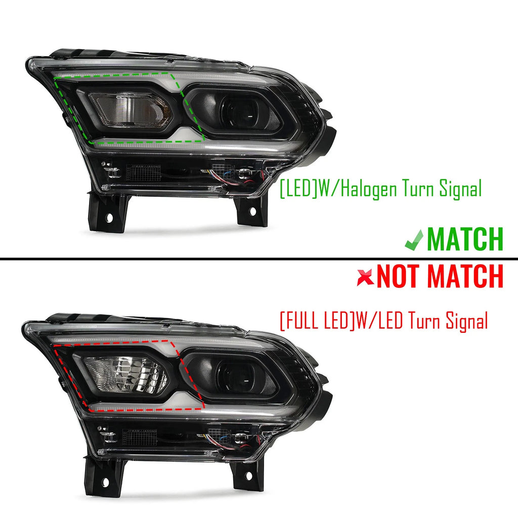 LED Headlight LH for Dodge Durango (2021–2024)