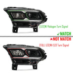 LED Headlight LH for Dodge Durango (2021–2024)