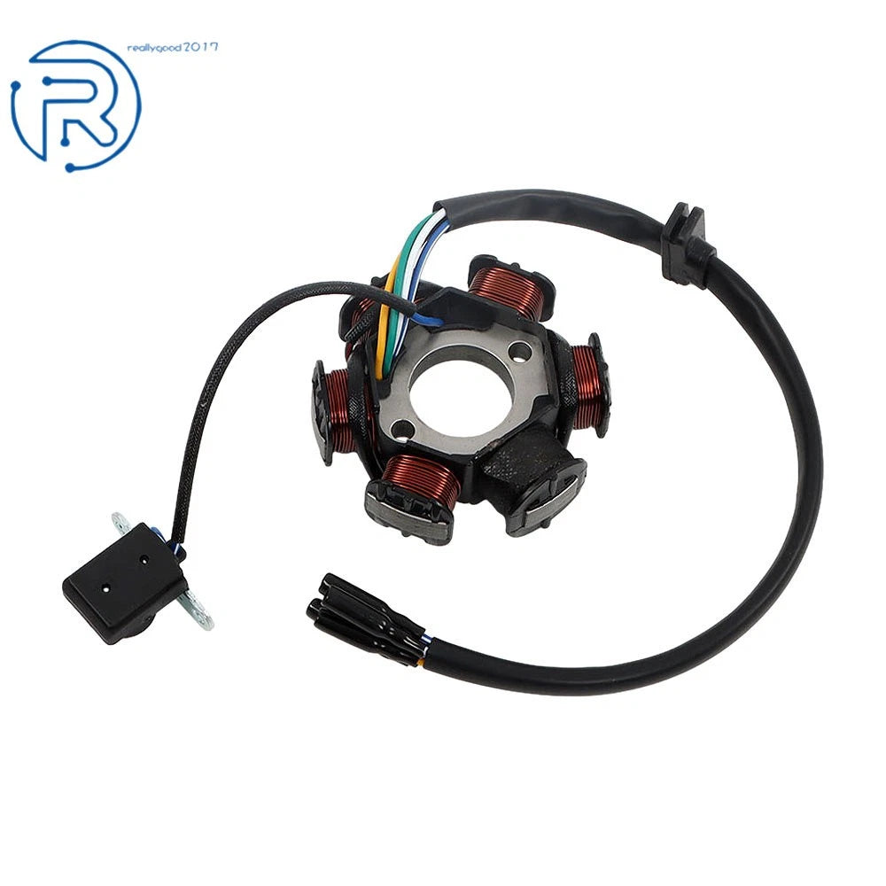Coil Magneto Flywheel Stator for ATV 50cc 70cc 110cc 125cc (Year Range)