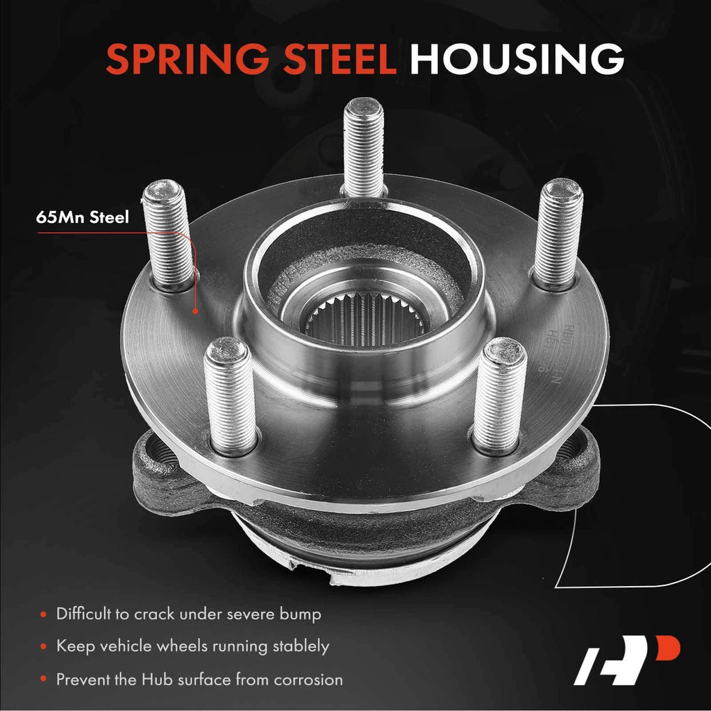 2X Front Wheel Hub & Bearing Assembly for Nissan Altima (2007–2018)