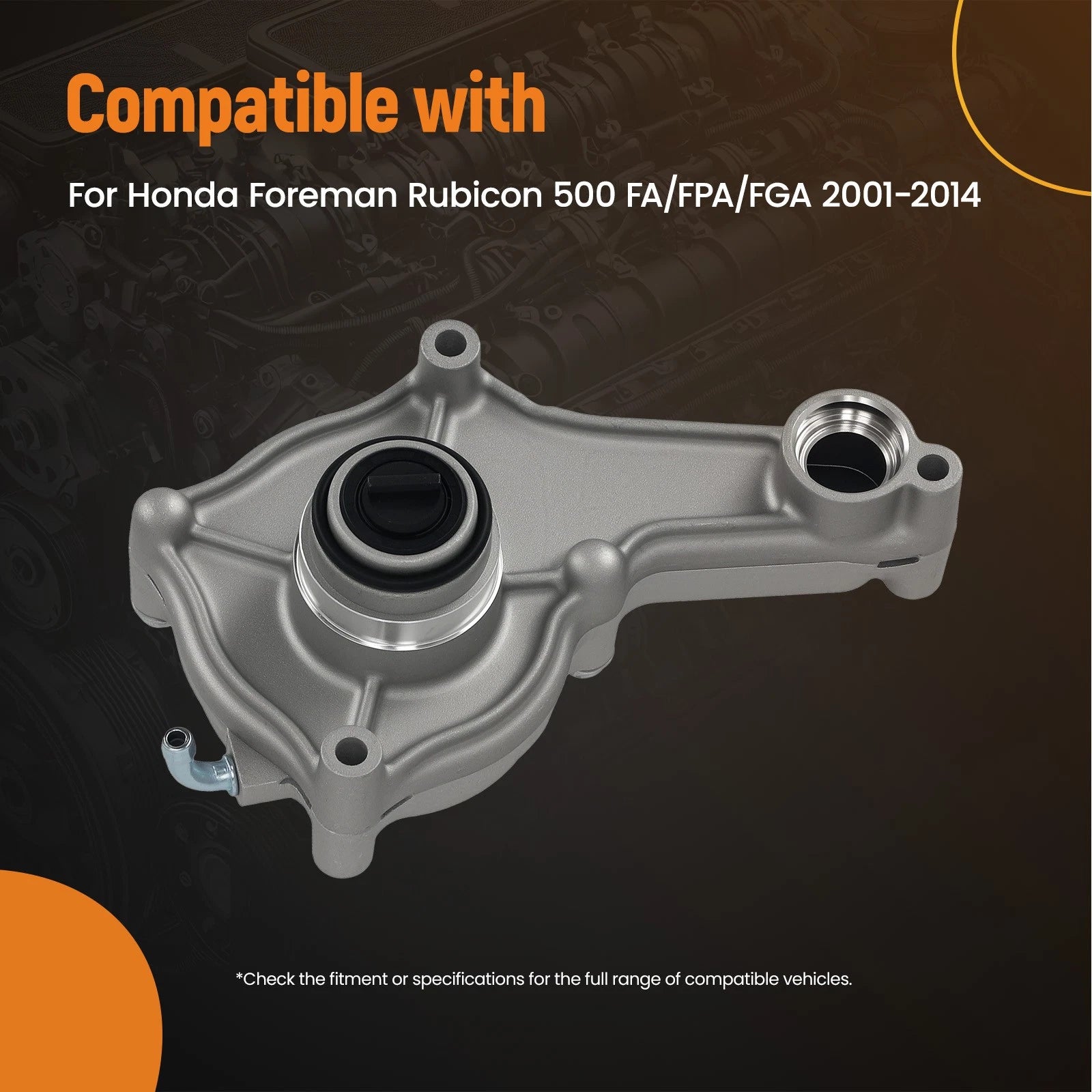 Water Pump for Honda Foreman Rubicon 500 (2001–2014) 19200HN2010