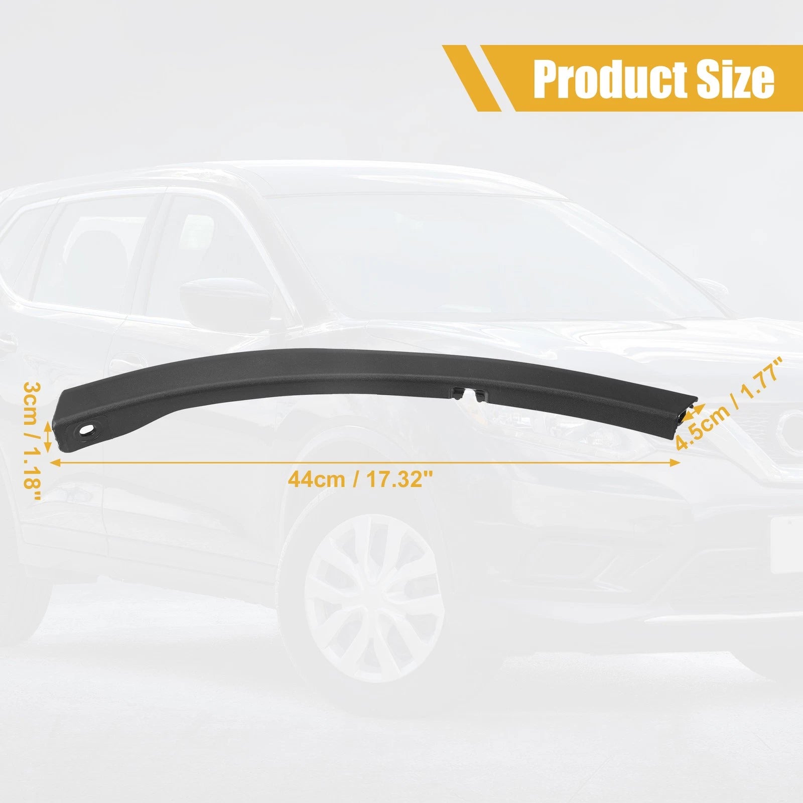 1 Pcs Front Right Passenger Bumper Bracket for Toyota RAV4 (2017) 521120R050