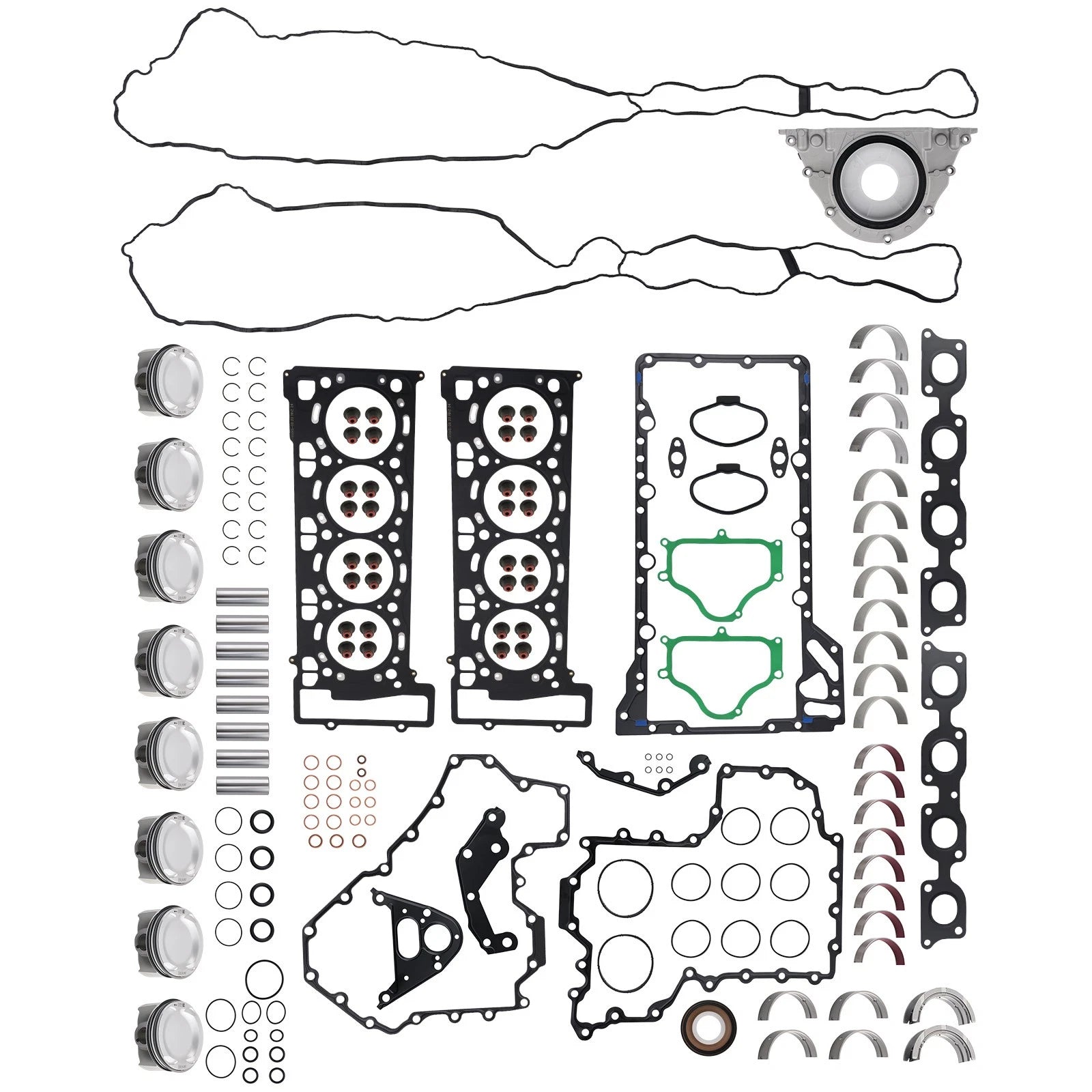 Full Engine Rebuild Kit for BMW M5 (2010–2016) F10 4.4L V8 S63N Pistons Bearings