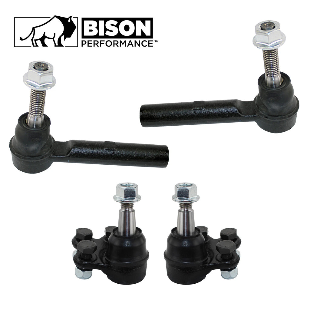 4pc Outer Tie Rods & Front Ball Joints Kit for Enclave Traverse