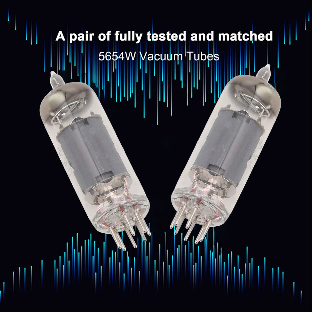 Matched Pair of 6K4 Vacuum Tubes for Improved Bass and Highs