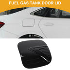 Fuel Tank Door Cap for Mitsubishi Eclipse (2018–2025) Carbon Fiber Black