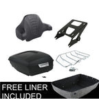 Matt Black Trunk Rack for Harley Touring Electra Street Glide (2014–2026)