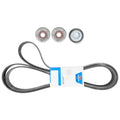 Engine Pulley & Drive Belt Kit for Ford Ranger PX 4 cyl 2.2L P4AT (2011-2019)