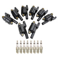 Set of 8 NGK Iridium Spark Plugs for Chevrolet Avalanche Corvette Escalade (2002–2013)