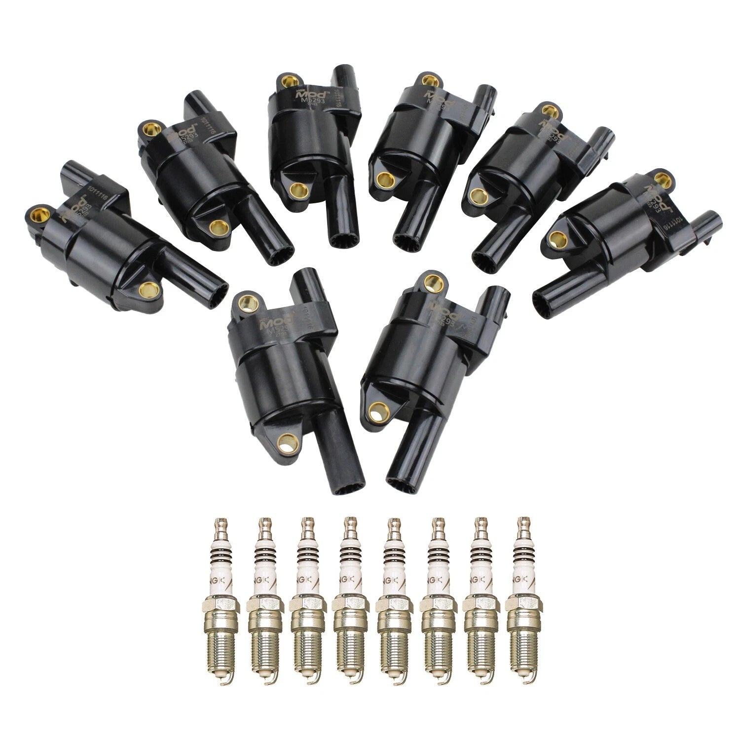 Set of 8 NGK Iridium Spark Plugs for Chevrolet Avalanche Corvette Escalade (2002–2013)