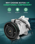A/C Compressor with Clutch for Chrysler PT Cruiser, Dodge Neon (2001–2010)